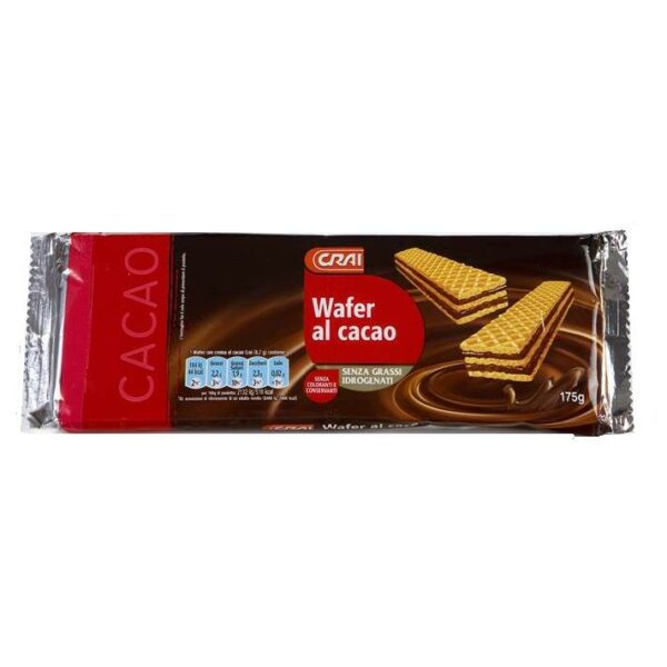 WAFER AL CACAO CRAI GR. 175