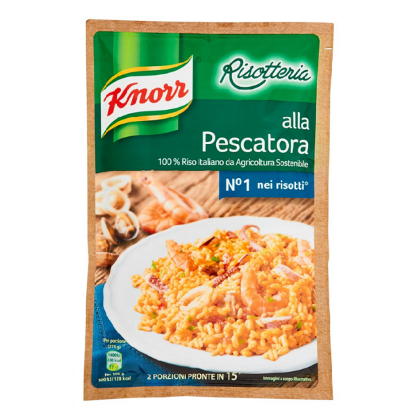 RISOTTO ALLA PESCATORA RISOTTERIA KNORR GR. 175