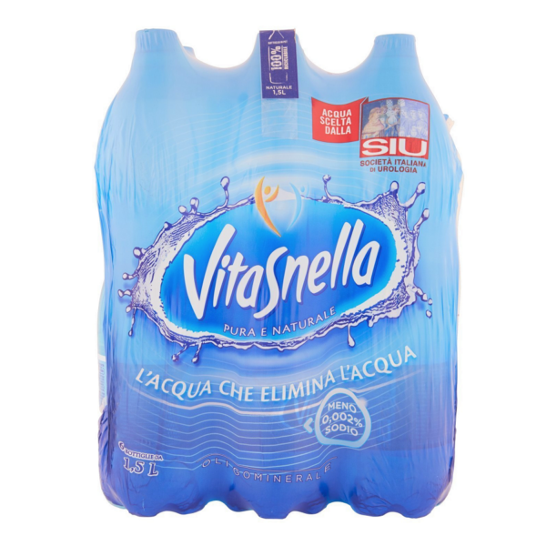 ACQUA VITASNELLA NATURALE LT. 1,5 X 6 BOTTIGLIE