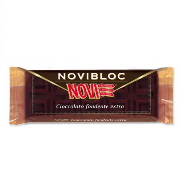 CIOCCOLATO FONDENTE EXTRA NOVIBLOC NOVI GR. 150