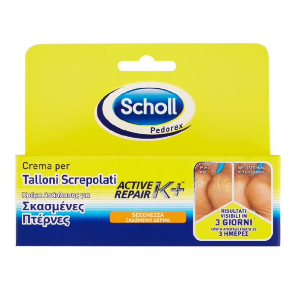 CREMA PER TALLONI SCREPOLATI PEDOREX SCHOLL ML. 60