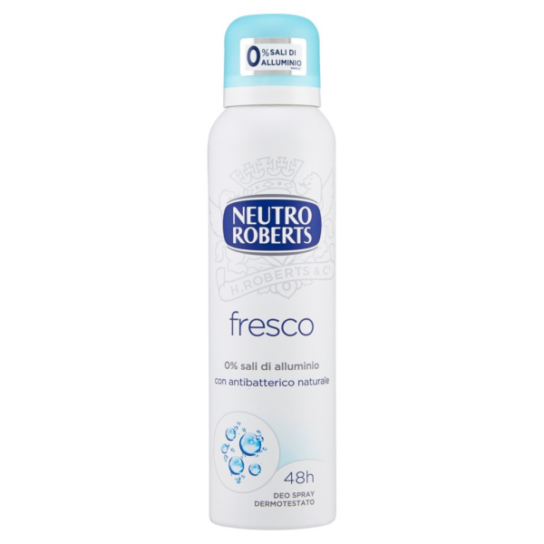 DEODORANTE FRESCO SPRAY NEUTRO ROBERTS ML. 150