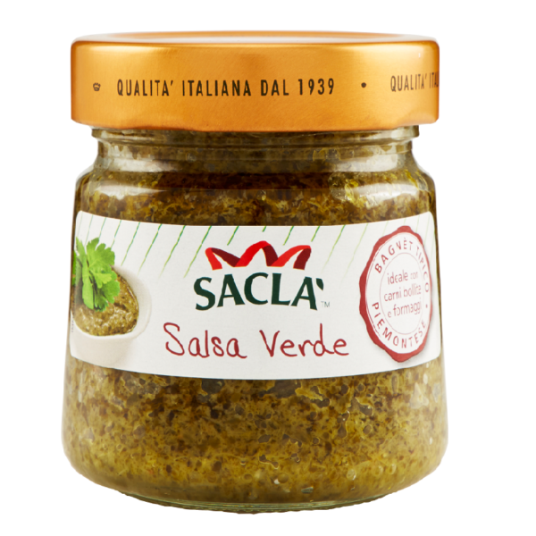 SALSA VERDE PIEMONTESE PER BOLLITI E ARROSTI SACLÀ ML. 190