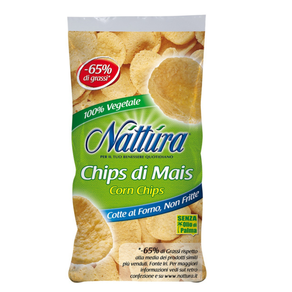 CHIPS DI MAIS NON FRITTE NATTURA GR. 90