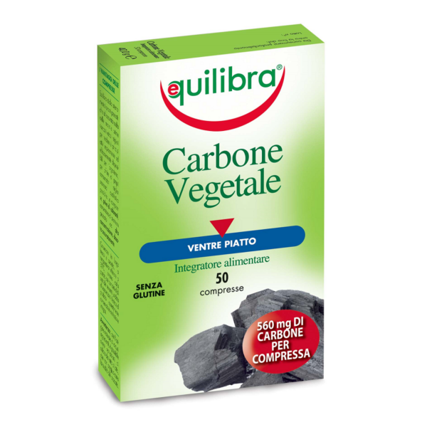 CARBONE VEGETALE EQUILIBRA GR. 40 X 50 COMPRESSE