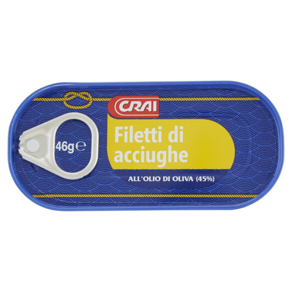 FILETTI DI ACCIUGHE CRAI LATTINA GR. 46