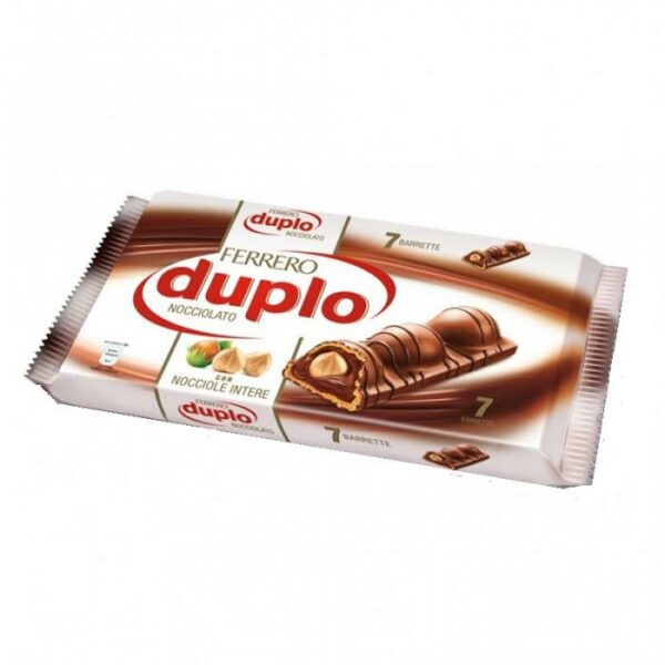 DUPLO NOCCIOLATO FERRERO X 7 PEZZI GR. 182