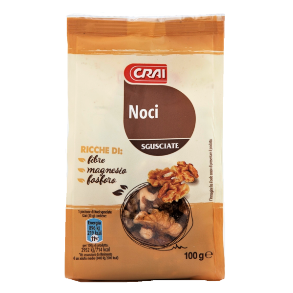 NOCI SGUSCIATE A METÀ CRAI GR. 100