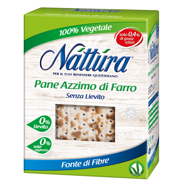 PANE AZZIMO DI FARRO NATTURA GR. 200