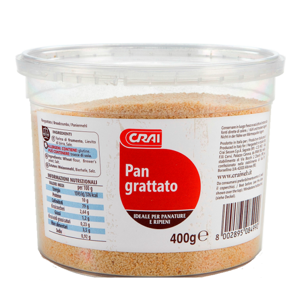 PANE CRAI GRATTUGIATO GR. 400