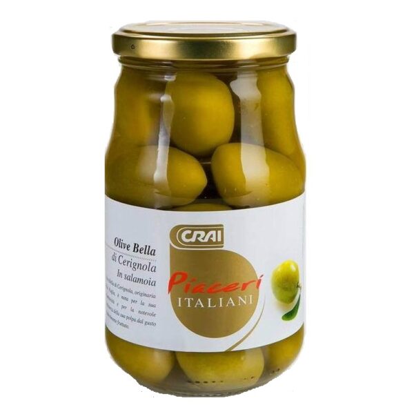 OLIVE VERDI CERIGNOLA PIACERI ITALIANI GR. 530