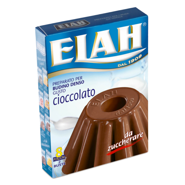 BUDINO DENSO AL CIOCCOLATO SENZA ZUCCHERO ELAH GR. 196