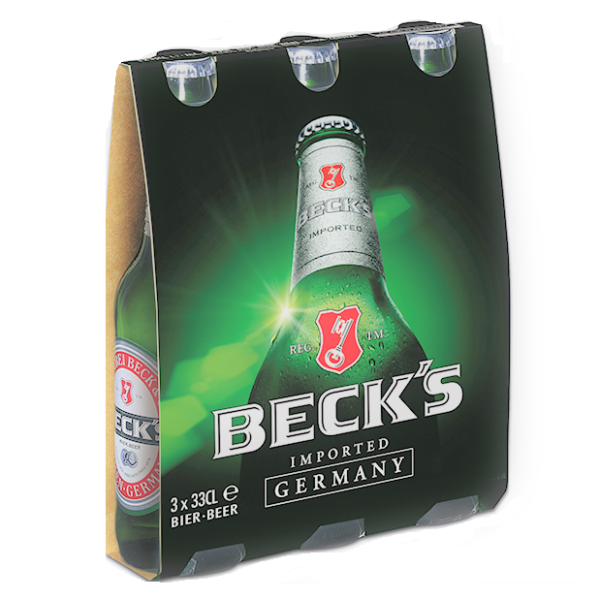 BECK´S BOTTIGLIA CL. 33 X 3