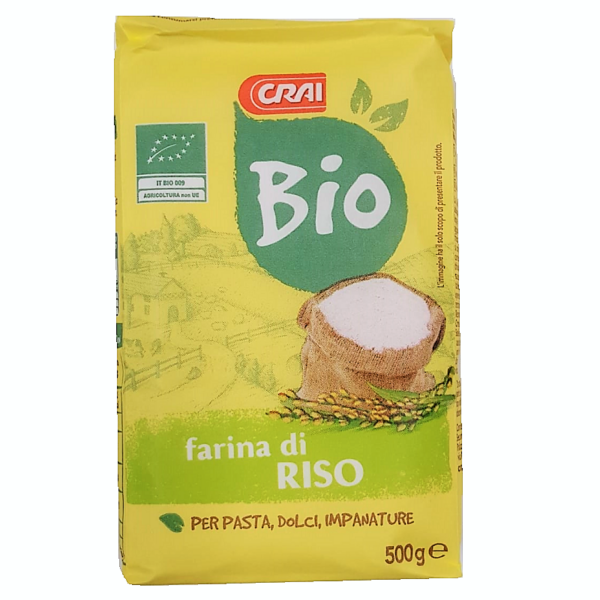 FARINA DI RISO BIO CRAI GR. 500