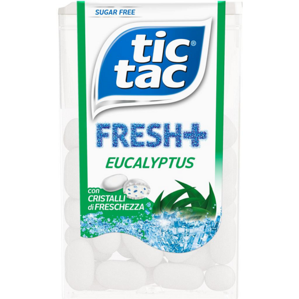 TIC TAC FRESH PLUS EUCALYPTUS SENZA ZUCCHERO