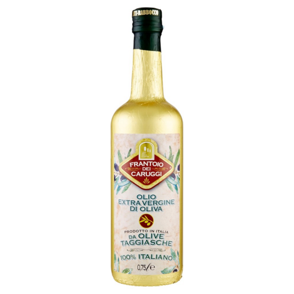 OLIO EXTRAVERGINE TAGGIASCO FRANTOIO DEI CARUGGI CL. 75