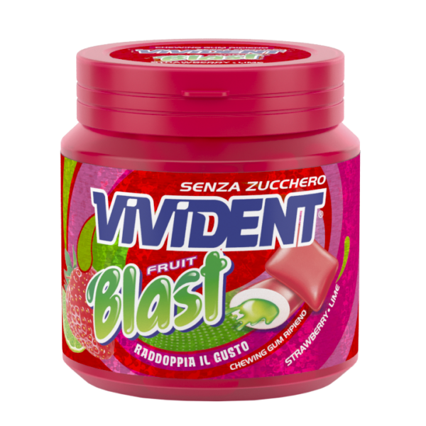 VIVIDENT BLAST STRAWBERRY & LIME