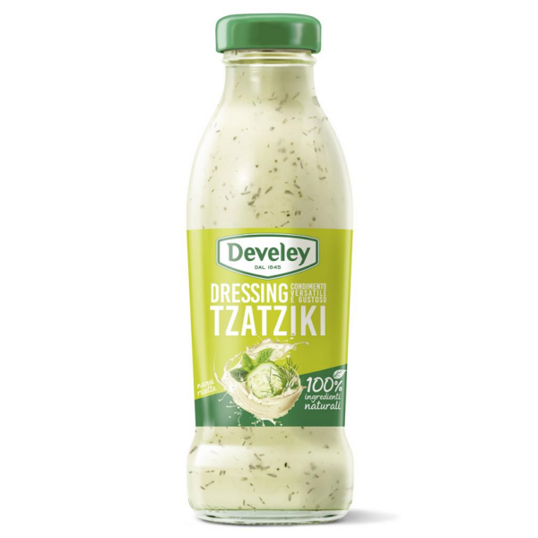 SALSA DRESSING TZATZIKI DEVELEY ML. 230