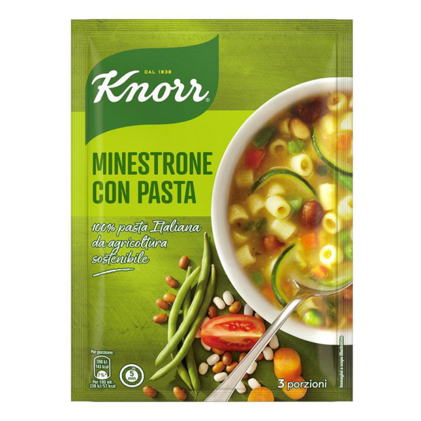 MINESTRONE CON PASTA KNORR G132