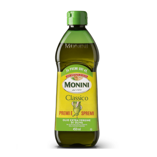 OLIO EXTRAVERGINE DI OLIVA PREMI E SPREMI MONINI ML. 450