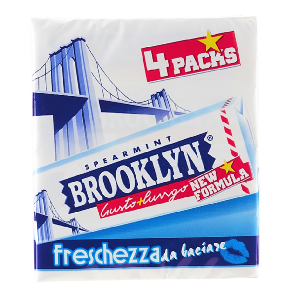 BROOKLYN GUSTOLUNGO SPEARMINT X 4 PACCHETTI