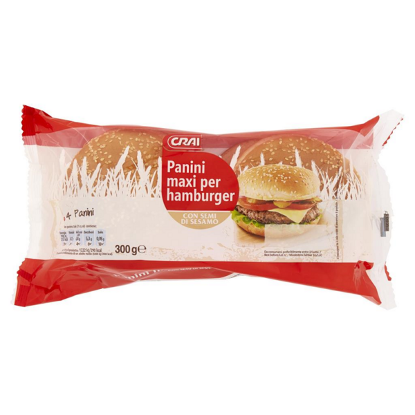 PANINI MAXI HAMBURGER CRAI GR. 300