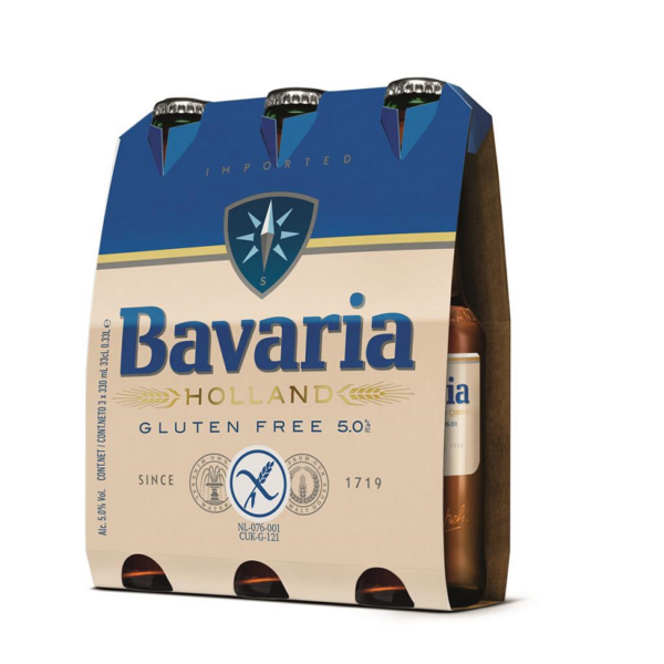 BAVARIA GLUTEN FREE CL.33 X 3