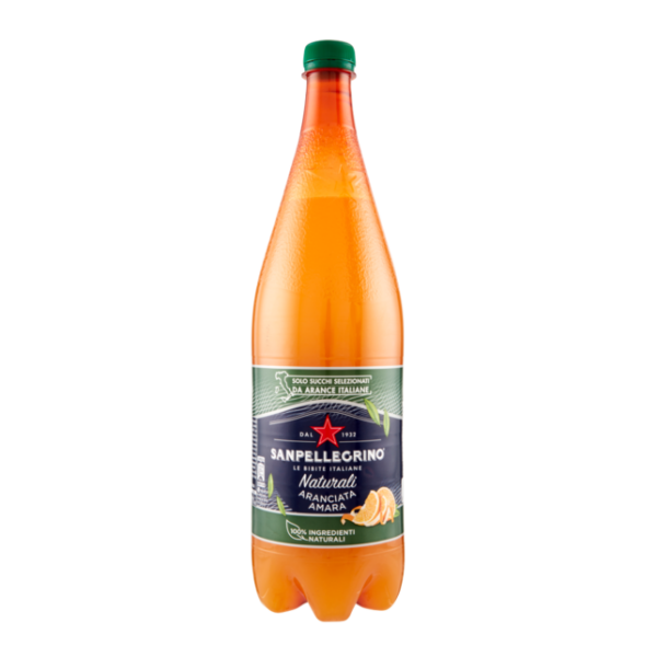 ARANCIATA AMARA SANPELLEGRINO BOTTIGLIA LT. 1,20