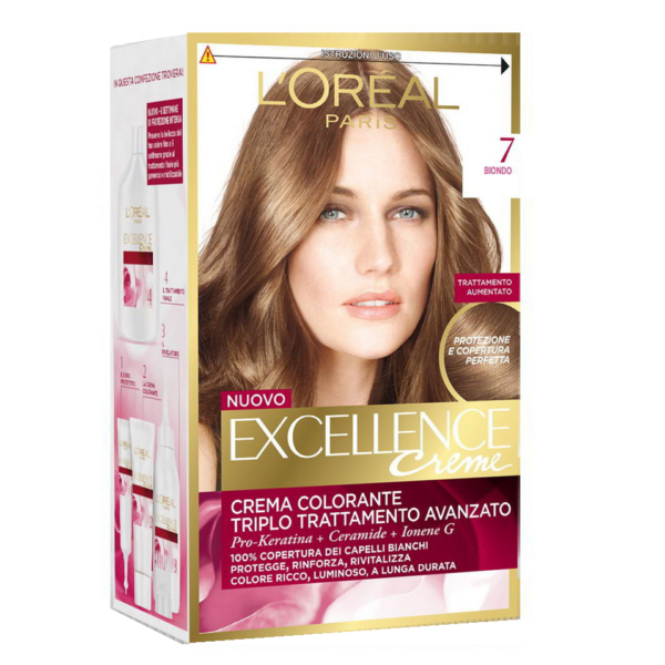 L´OREAL EXCELLENCE CREMA COLORANTE N. 7 BIONDO