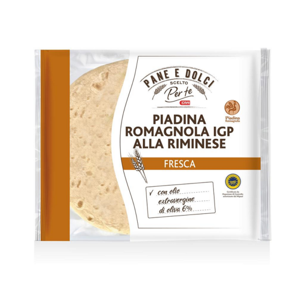 PIADINA FRESCA ROMAGNOLA IGP ALLA RIMINESE CRAI GR. 360