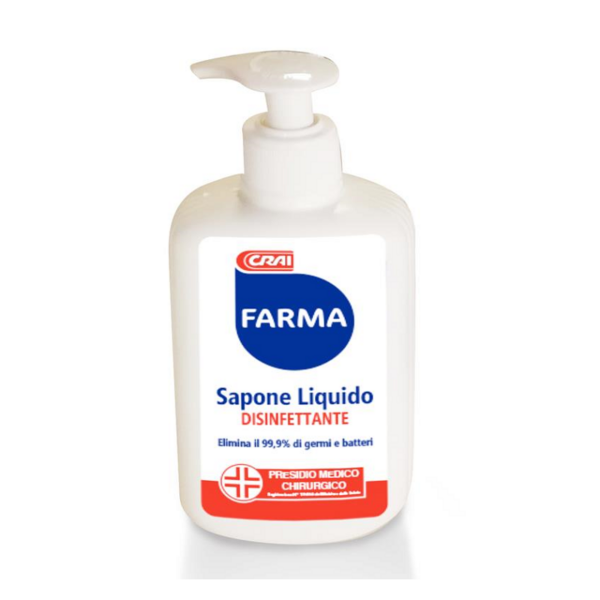 SAPONE LIQUIDO DISINFETTANTE FARMA CRAI ML. 300