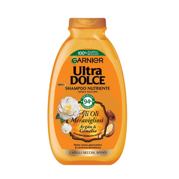 SHAMPOO ULTRADOLCE MERAVIGLIOSO OLIO ARGAN E CAMELIA ML. 250