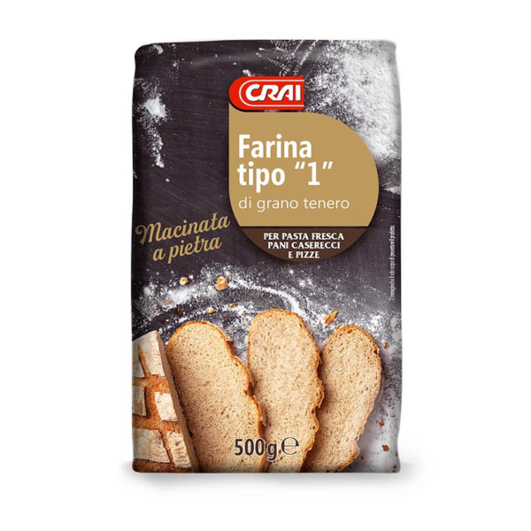 FARINA DI GRANO TENERO TIPO 1 CRAI GR. 500