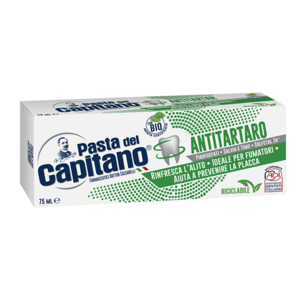 DENTIFRICIO ANTITARTARO PASTA DEL CAPITANO ML. 75