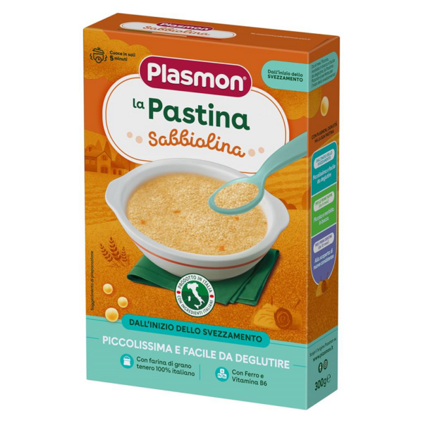 PASTINA SABBIOLINA PLASMON GR. 300