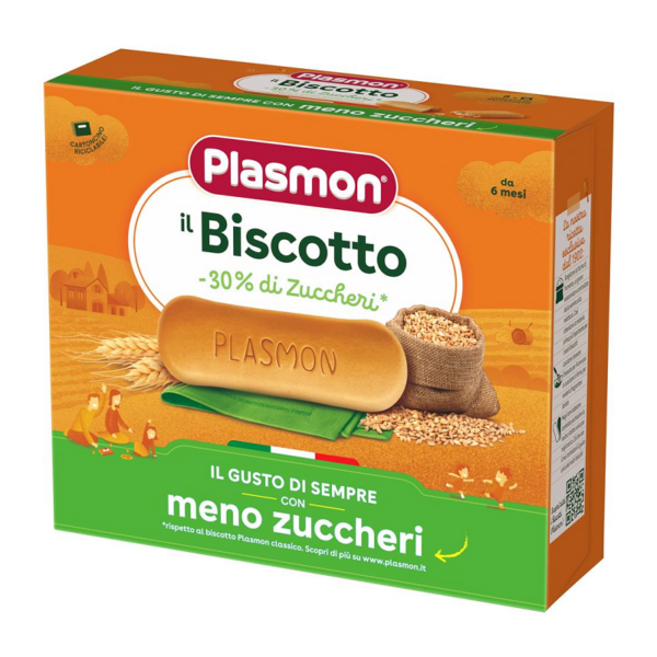 BISCOTTINI -30% DI ZUCCHERI PLASMON GR. 320