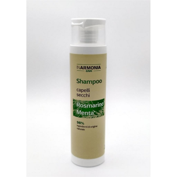 SHAMPOO CAPELLI SECCHI ROSMARINO & MENTA IN ARMONIA ML. 300