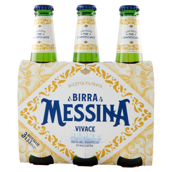 BIRRA MESSINA VIVACE CL. 33 X 3