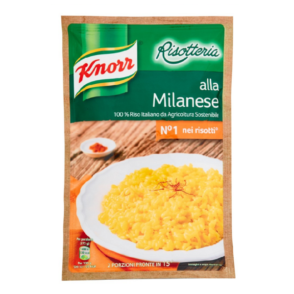 RISOTTO ALLA MILANESE RISOTTERIA KNORR GR. 175