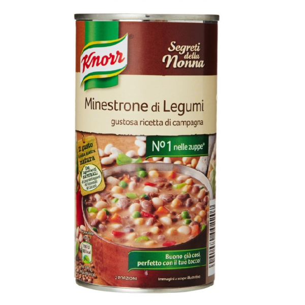 MINESTRONE DI LEGUMI KNORR GR. 500