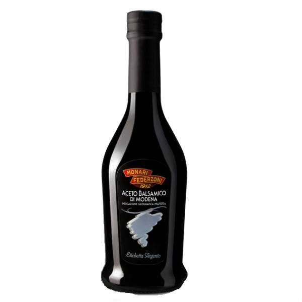 ACETO BALSAMICO MODENA ETICHETTA ARGENTO IGP MONARI CL. 50