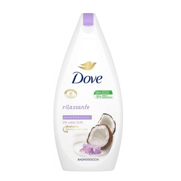 BAGNO DOCCIA RILASSANTE COCCO DOVE ML. 450