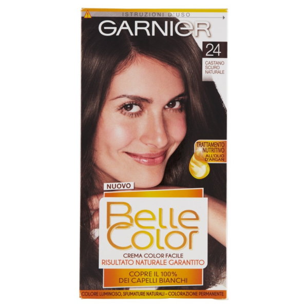 BELLE COLOR GARNIER N. 24 CASTANO SCURO NATURALE