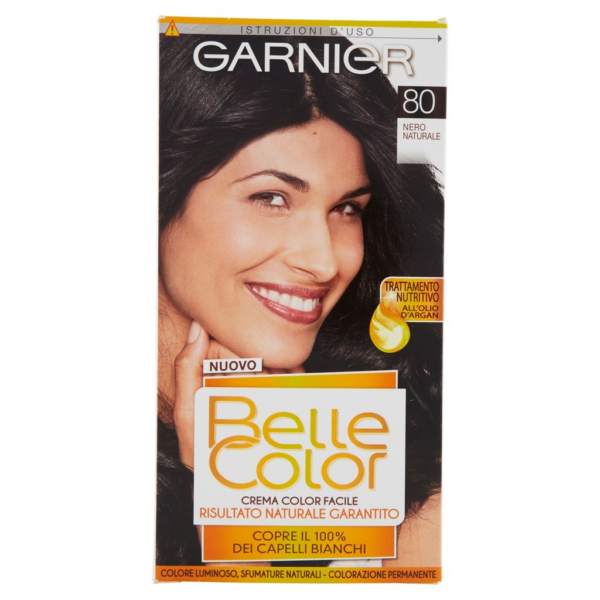 BELLE COLOR GARNIER N. 80 NERO NATURALE