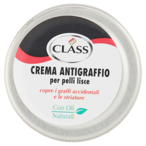 CREMA ANTIGRAFFIO PER PELLI LISCE CLASS ML. 50