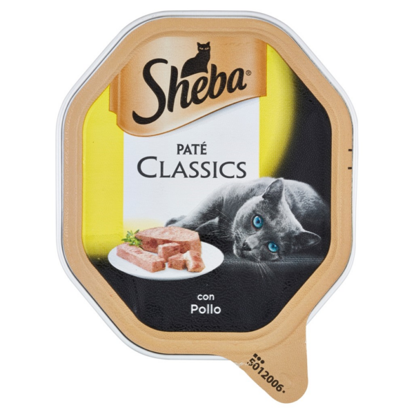 SHEBA PATÈ CLASSIC CON POLLO GR. 85