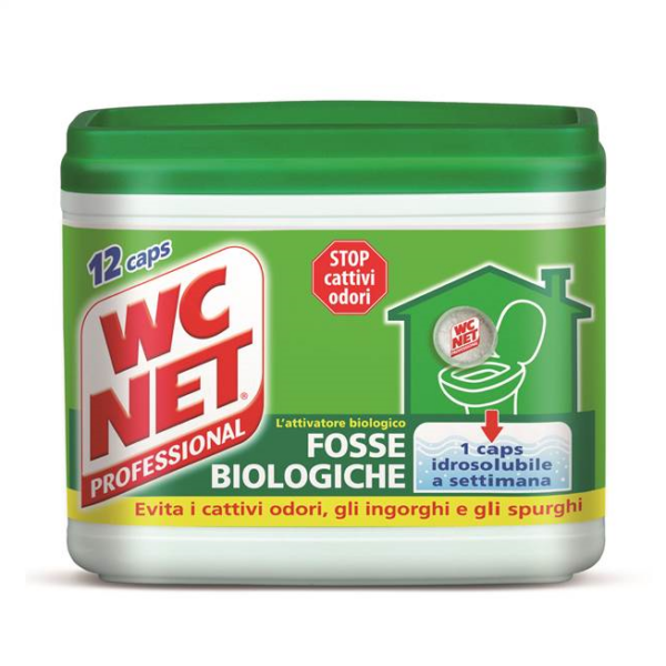 WC NET FOSSE BIOLOGICHE X 12 CAPSULE