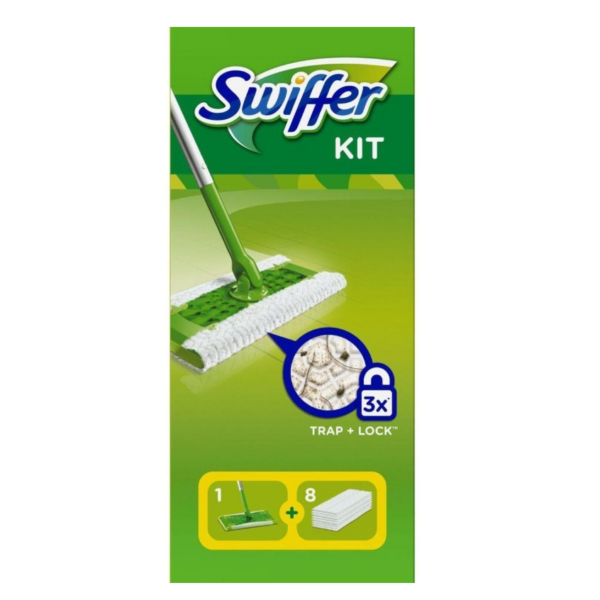 SWIFFER STARTER_KIT + 8 PANNI ANTIPOLVERE