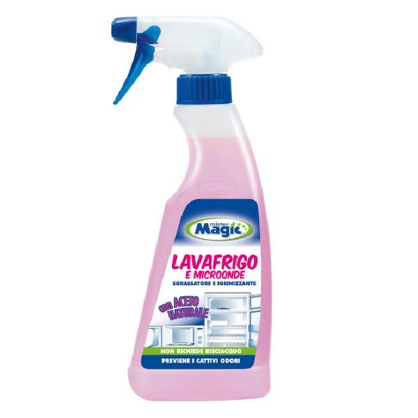 ACETO NATURALE LAVAFRIGO & MICROONDE MISTER MAGIC ML. 375