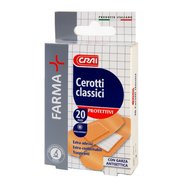 CEROTTI CLASSICI PROTETTIVI FARMA CRAI X 20